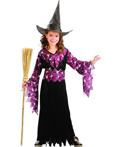 Halloween heksen Kostuum voor meisjes Halloween artikel - Verkleedkleding - 134-146