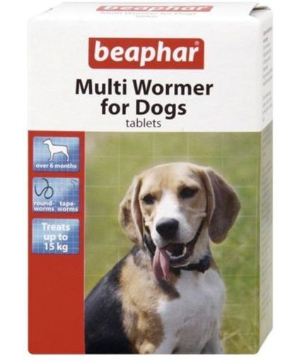 Beaphar wormTabletten middel middelgrote rassen 12 stuks