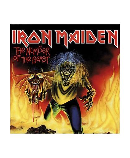 Iron Maiden The number of the beast 7 inch-SINGLE st.