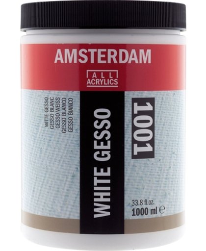Amsterdam gesso flacon 1000 ml - wit