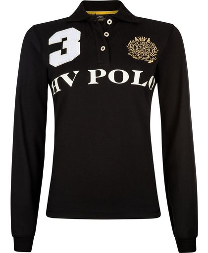 HV Polo Favouritas Eques LS - Polo Shirt - Black - M