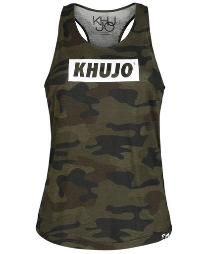Khujo Sandrine Girls top camouflage
