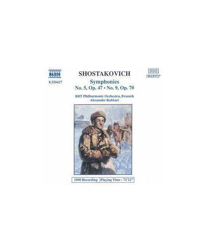 Shostakovich: Symphonies 5 & 9 / Rahbari, BRT Philharmonic
