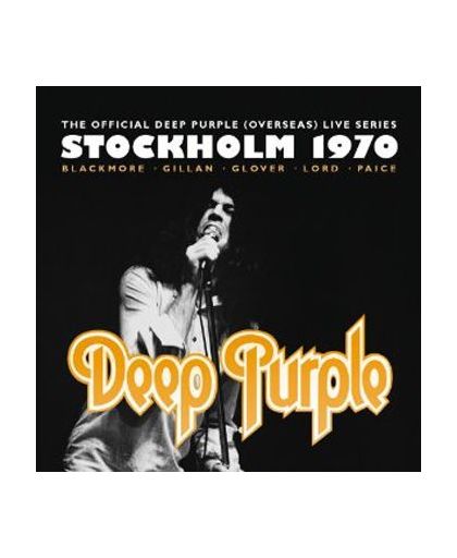 Deep Purple Live in Stockholm 1970 2-CD & DVD st.
