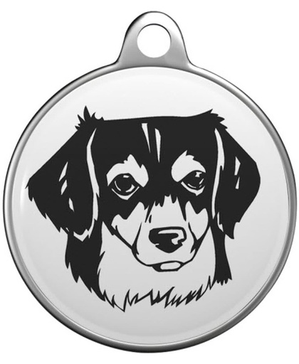 Small Greek Domestic Dog Tommy Tag S036