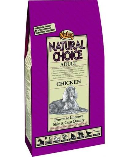 Nutro Choice Dog Adult Kip & Rijst - Hondenvoer - 2 kg