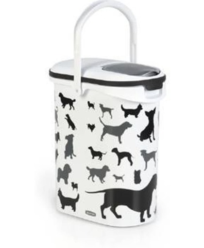 Curver Voedselcontainer - Silhouette Hond - 10 L