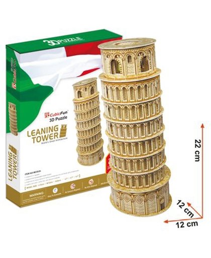 3D Puzzel Toren Pisa 30Dlg.
