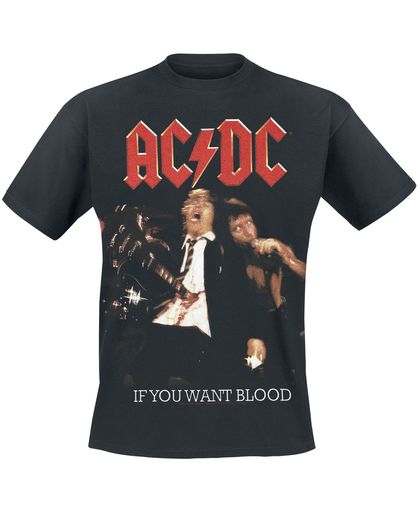 AC/DC If you want blood T-shirt zwart