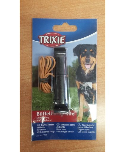 Trixie Hondenfluitje van Buffelhoorn 9 cm