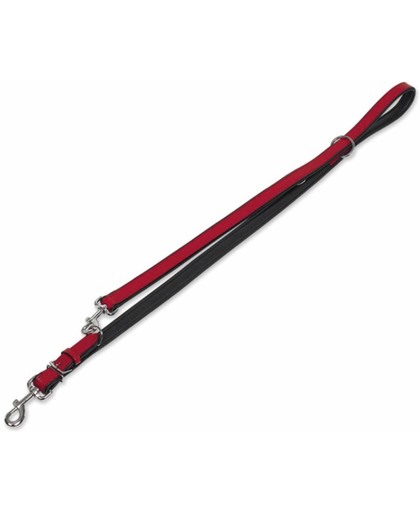 Nobby trainingslijn custailo passend bij diverse lederen halsbanden rood 200 x 1,3 cm - 1 ST
