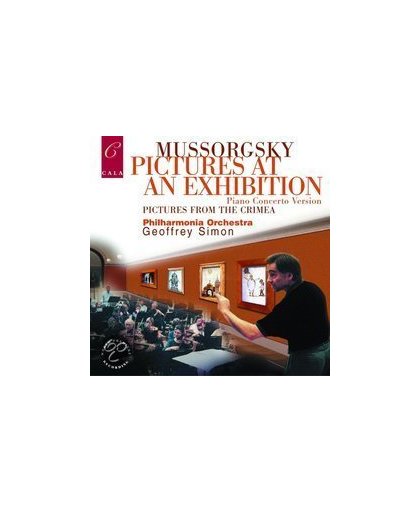 Mussorgsky: Pictures at an Exhibition etc / Geoffrey Simon, Philharmonia