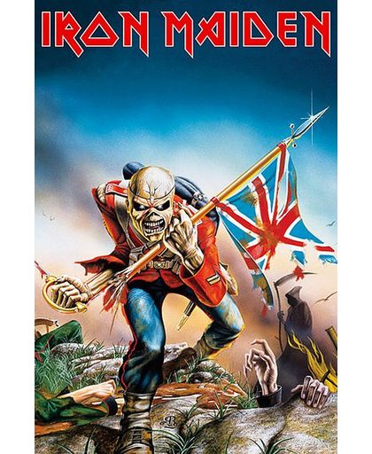 Iron Maiden Trooper Poster meerkleurig
