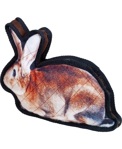 Nobby Nylon konijn 'Wild' - Meerkleurig - 28 cm