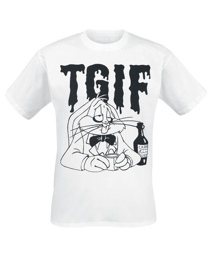 Looney Tunes Bugs Bunny - Thank God It&apos;s Friday T-shirt wit