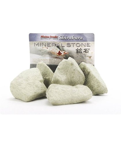 Shirakura mineraal stenen 200 gram - aquarium mineralen