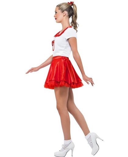 Sandy cheerleader kostuum | Grease verkleedkleding maat M (40/42)