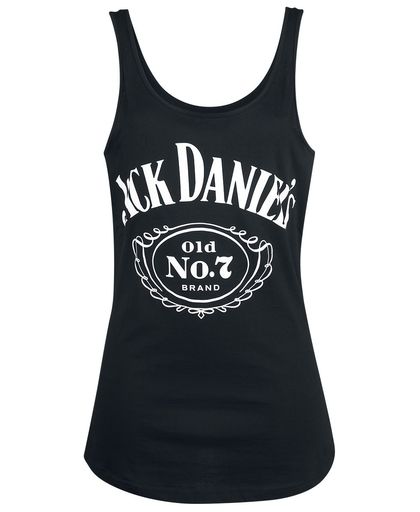 Jack Daniel&apos;s Old No. 7 Girls top zwart