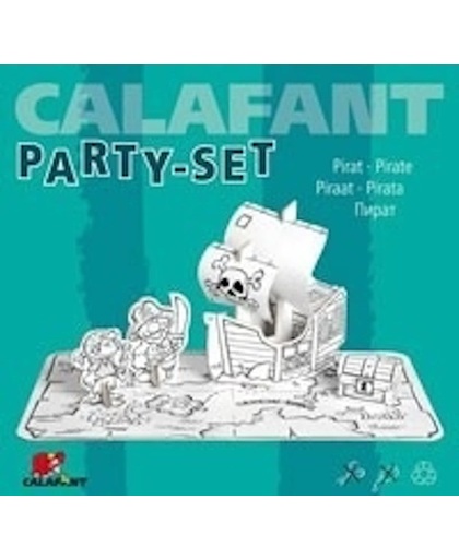 Knutselen met carton: Calafant feestset – piraat