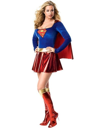 Supergirl - Carnavalskleding - Maat S - Rood