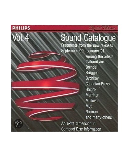 Sound catalogue vol. 4 (Philips)