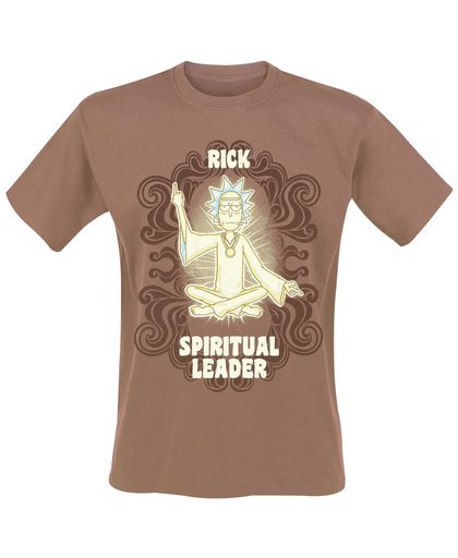 Rick And Morty Spiritual Leader T-shirt bruin