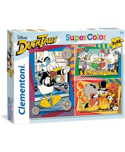 Clementoni Puzzel Duck Tales, 3x48st.
