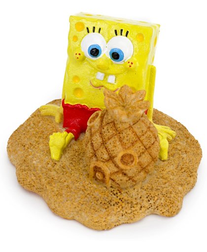 Ornament Spongebob Met Ananas Zandkasteel - 6.5 CM