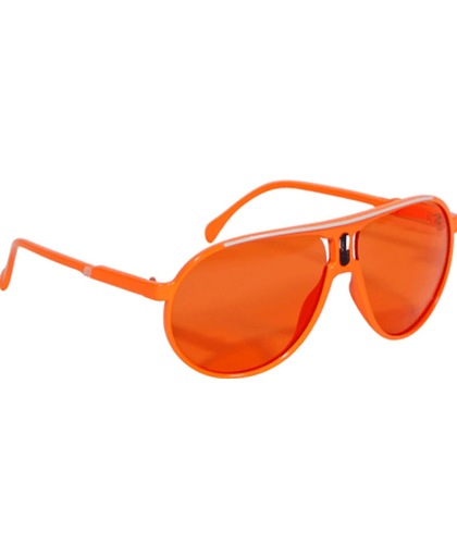 Trendy bril oranje