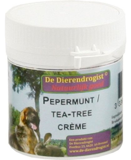 Dierendrogist Pepermunt Thea Tree Creme - 30 gr