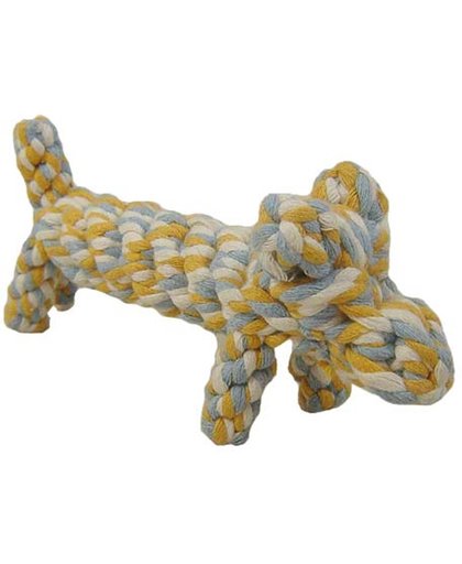 Hondje van touw voor de hond - Oranje