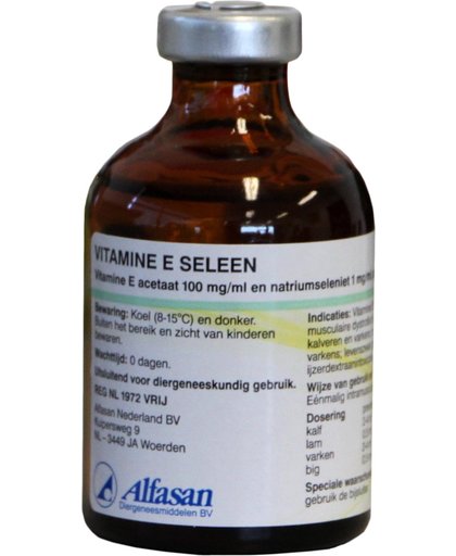 Vitamine E - seleen - REG NL 1972