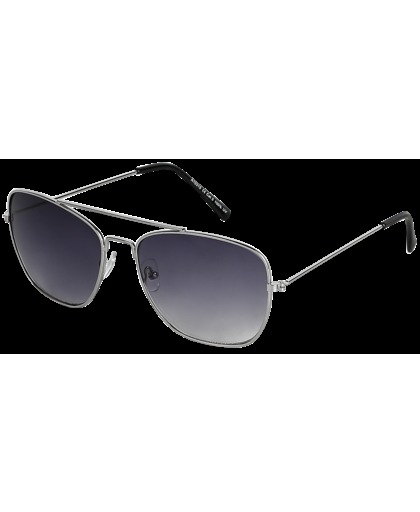 Bicolor Gläser Zonnebril zwart-zilver