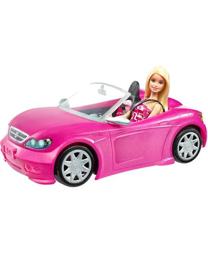 Barbie Glam Cabrio en pop