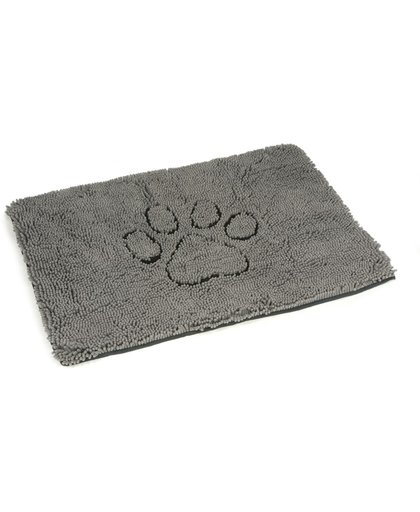 Dirty Dog - Droogloopmat Hond - Grijs - 88x68 cm