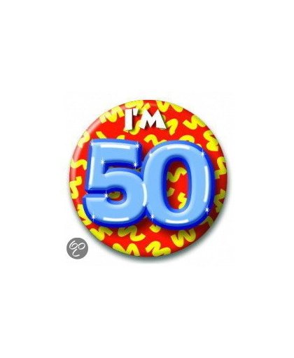 Paper Dreams Button 50 jaar - 55mm