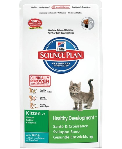 Hill's Science Plan Healthy Development Kitten - Tonijn - Kattenvoer - 2 kg