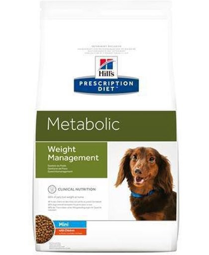 Hill's Prescription Diet Canine Metabolic Weight Management - Mini - Hondenvoer - 6 kg