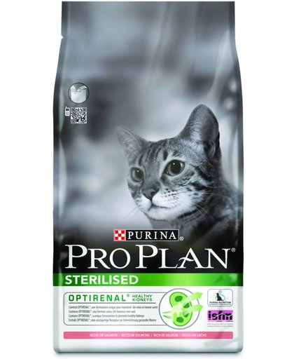 Pro Plan Cat Adult Sterilised - Zalm - Kattenvoer - 10 kg