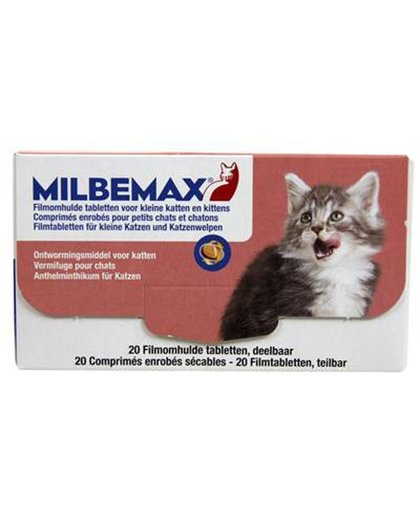 Milbemax Tablet Ontworming Kleine Kat/Kitten - SMALL 10X2 TABL