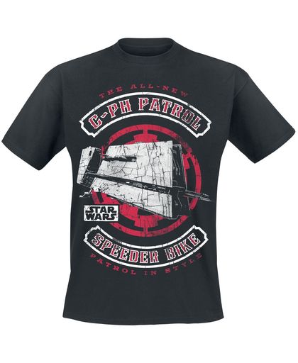 Star Wars Solo: A Star Wars Story - Speeder Bike T-shirt zwart