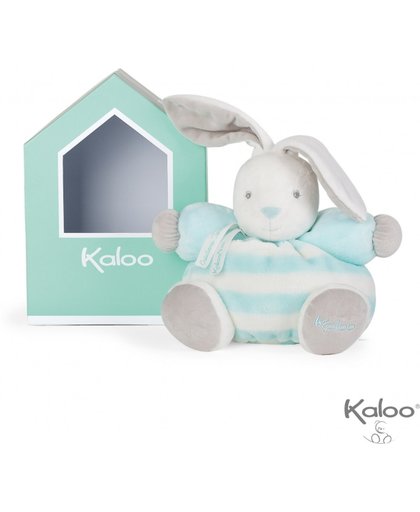 Kaloo Bebe Pastel - Knuffelkonijn blauw/wit middelgroot