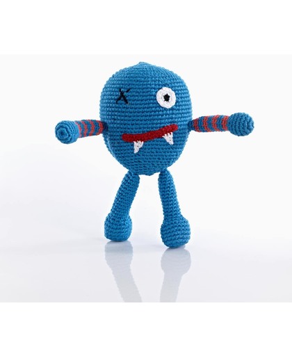 Rattles - Chubby monsters - Scary - Blue