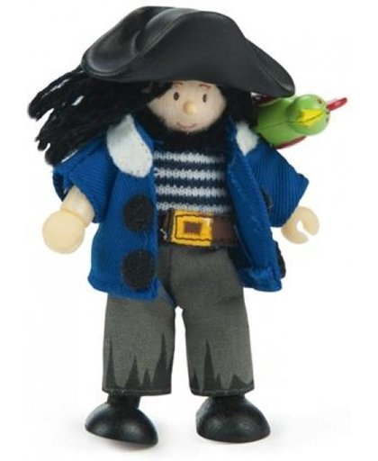 Le Toy Van Pop Vrolijke Piraat met Papegaai