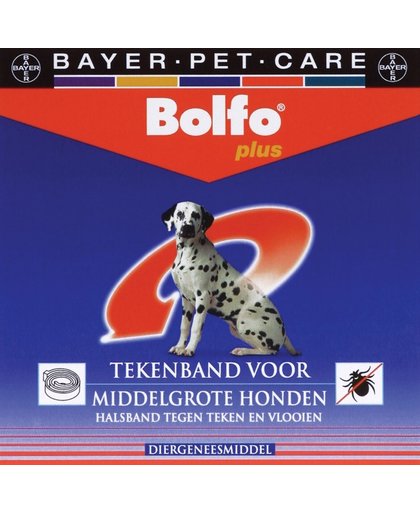 Bolfo Plus Vlooien en Tekenband - Middelgrote Hond