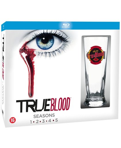 True Blood - Seizoen 1 t/m 5 (Inclusief True Blood glas!) (Blu-ray)