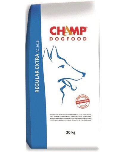 Champ Premium Regular Extra - Hond Adult - Hondenvoer - 20 kg