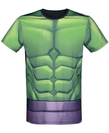 Hulk Cosplay T-shirt meerkleurig