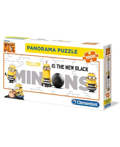 Clementoni Panorama Puzzel Minions, 1000st.