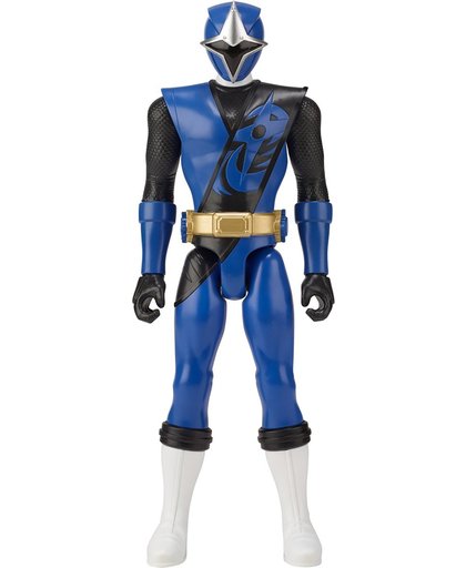Power Ranger Ninja Steel Actiefiguur 30cm-Blauw